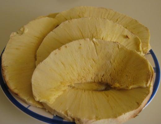 Jamaican Roasted Yellow Heart Breadfruit Slices!