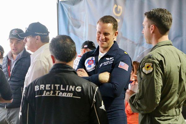 Meet & greet with the Breitling Jet Team & USAF Thunderbirds