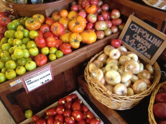 Heirloom tomatoes