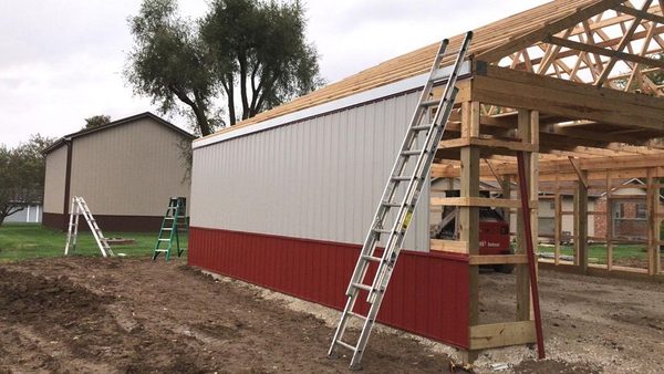 New Barn Build we did for a homeowner is Versailles, OH.