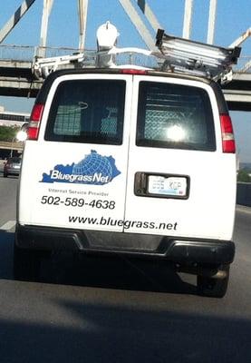 BluegrassNet Service Vehicle