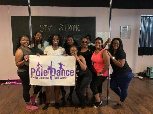 Bachelorette pole parties Dallas