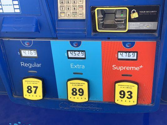 Gas is cheaper in TX than CA