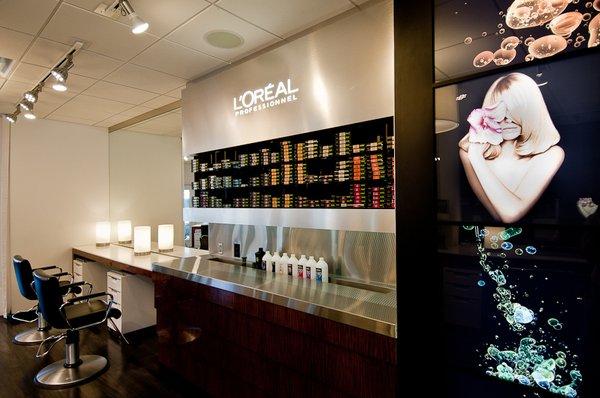 Our Design Team is a world class certified L'Oreal Professional team.