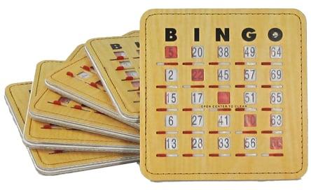 Bingo Shutter Slide Cards