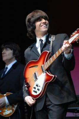 Marty Scott as George Harrison in Liverpool Legends!!!