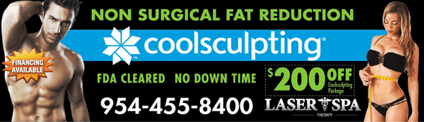 $200.00 off on Coolsculpting packages