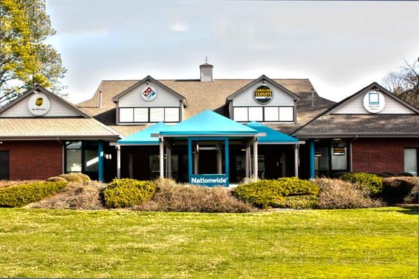 View of our Chapel Hill office from 15-501/Fordham Blvd.