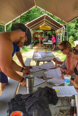 Every single person must sign a waiver, even if you're floating on your own yak, canoe or tube. 20160704