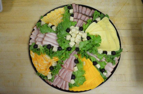 Custom Meat and Cheese Party Tray