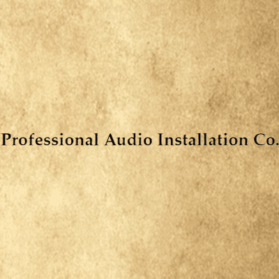 Professional Audio Installation Co