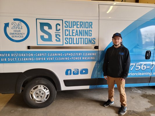 Tyler Hammonds - Lead Technician at Superior Cleaning Solutions in Baltimore, MD