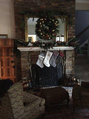 Happy fireplace!