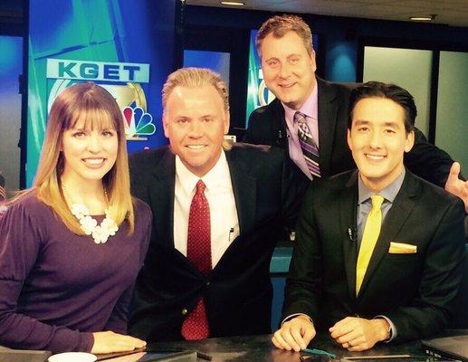 Morning Show crew including Kiyoshi!