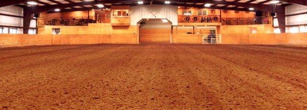 Indoor Heated 100x200 Horse Arena