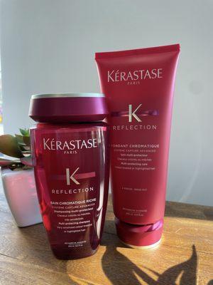 Kerastase Bain Chromatique Shampoo Duo set
Perfect to keep your color lasting longer.
Sold at Piazza for hair