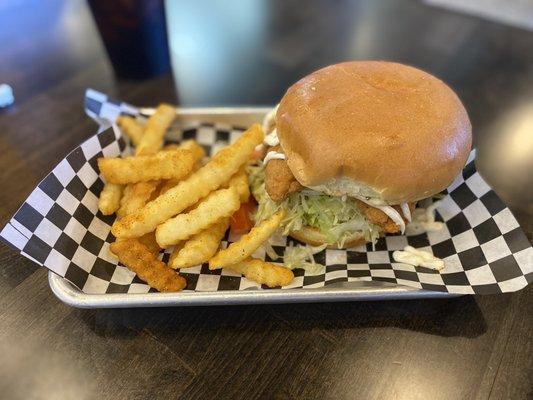 Crispy Chicken Tenders Sandwich