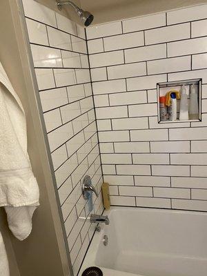 Tile shower