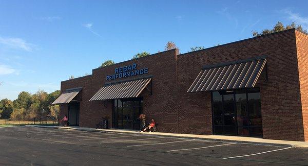 Street view of the Rebar Performance building