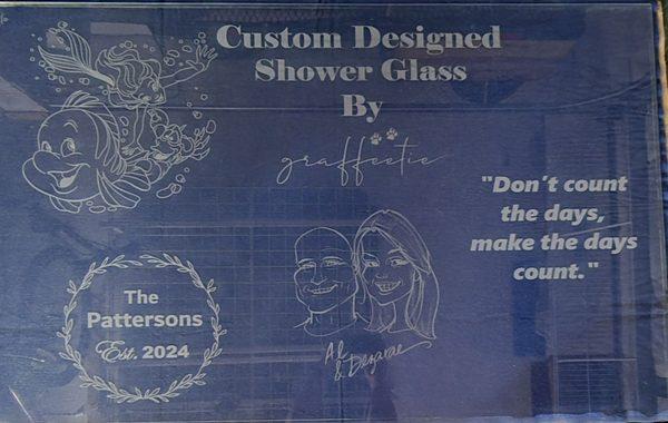 Shower glass