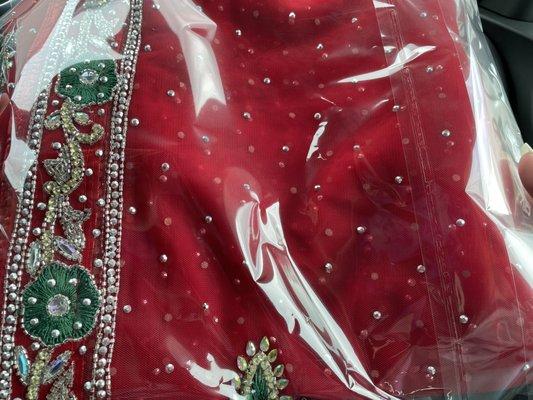 Dupatta I purchased.