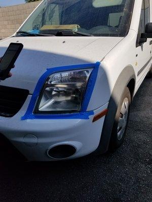 Headlight restoration