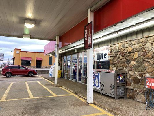 view of front entrance to store