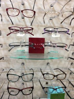 Kliik Denmark Eyewear!  Great for petite face structures.