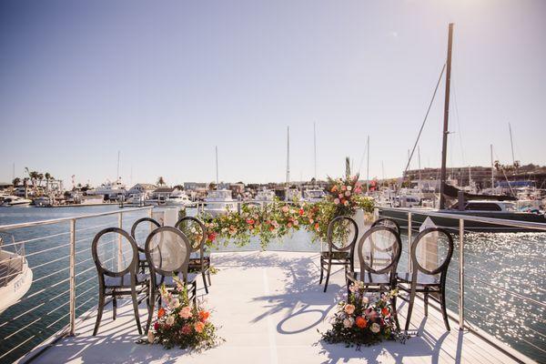 Planner @lizzylizevents Yacht @legacycruisessd Photo @linandjirsa Cinema @anchoredfilms Black Lace Dress @laguna_bridal @teranicouture Weddi