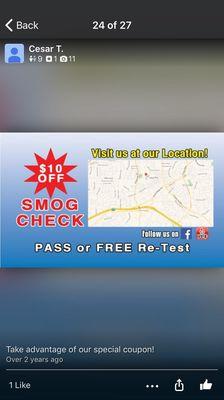 Cesar's Auto Mechanics & Smog Check