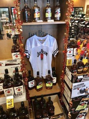 Jim Bean section....