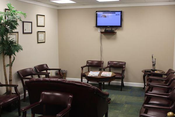 Waiting room area