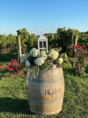 Barrel centerpieces