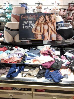 Panty Party. 7 for $28.