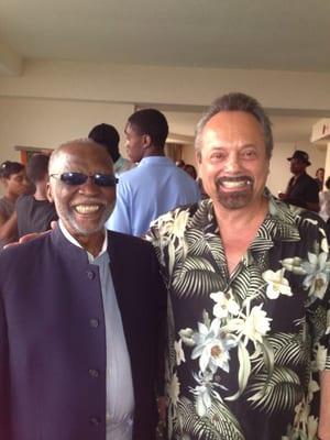 Grege with world renowned pianist Ahmad Jamal