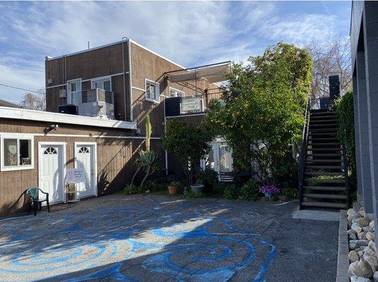 Entrance (Awareness Center Yoga back alley)