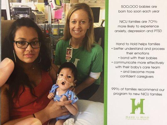 Donations directly assist families with babies in the NICU.