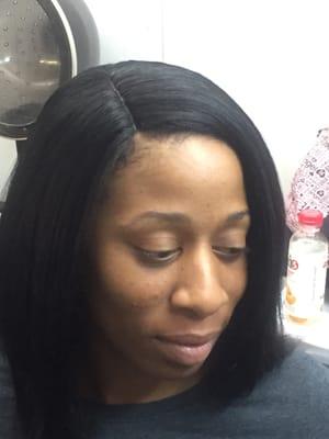 Full weave with closure