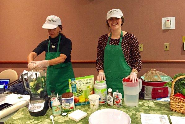 Our Smoothie Wellness Station!