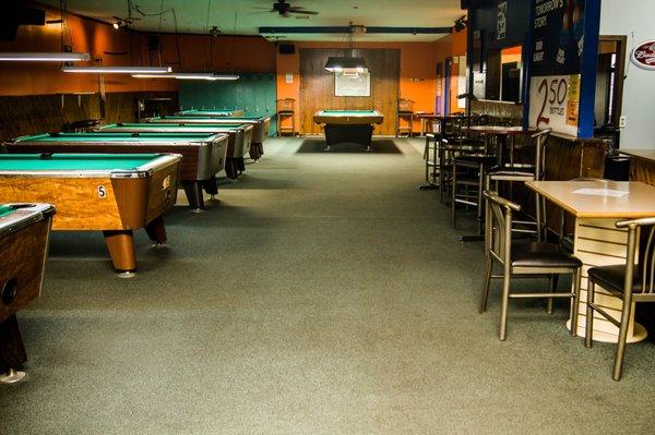 Welcome to Lag's Billiards! We are a pool/ billiard hall in Columbus, IN Casual environment and fun for all ages! Great food and affordable