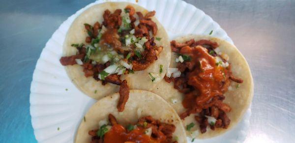 Dont hesitate and come try our speciality tacos de alpastor!!!!