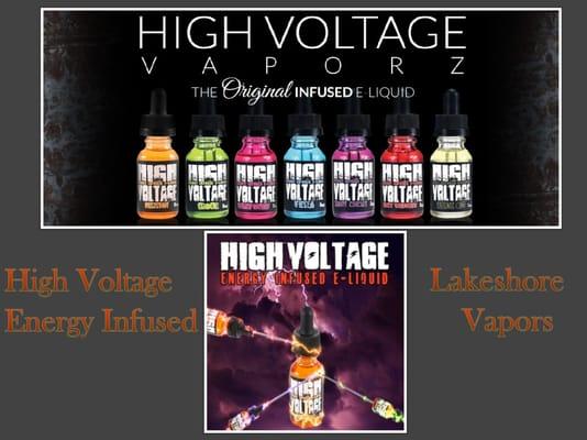 High Voltage - Energy Infused premium E-Liquid at Lakeshore Vapors