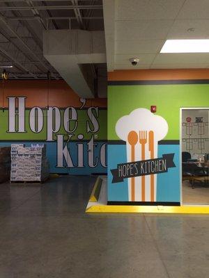 Hope's Kitchen is 1 of 2 production kitchens in the Feeding America network of nationwide food banks. Way to go RFBO!