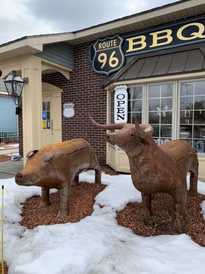 Route 96 BBQ exterior.