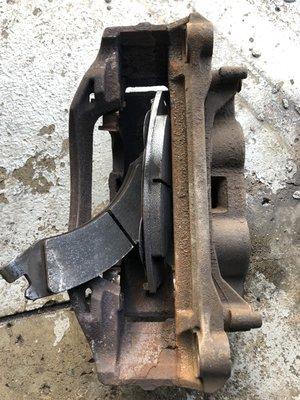 Caliper And Brake Pads