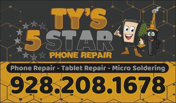 Ty’s Five Star Phone Repair