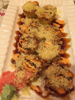 Fire cracker sushi