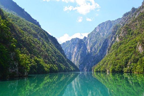 Drina River Canyon, Border of Serbia & Bosnia