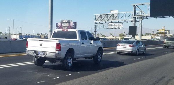 Dangerous driver that is an idiot.