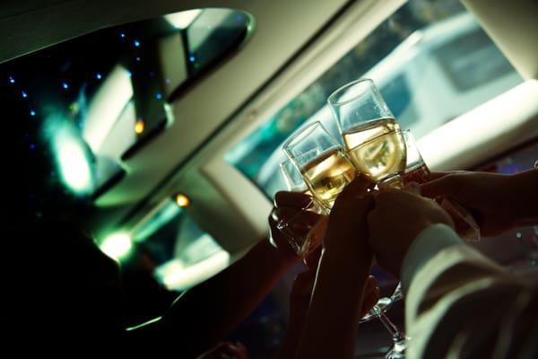 Drinks inside the limo? Why not! Ask how we can make your limo experience a special one!